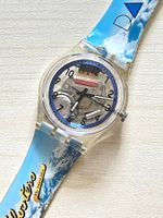 Swatch Uhr Davos guter Zustand