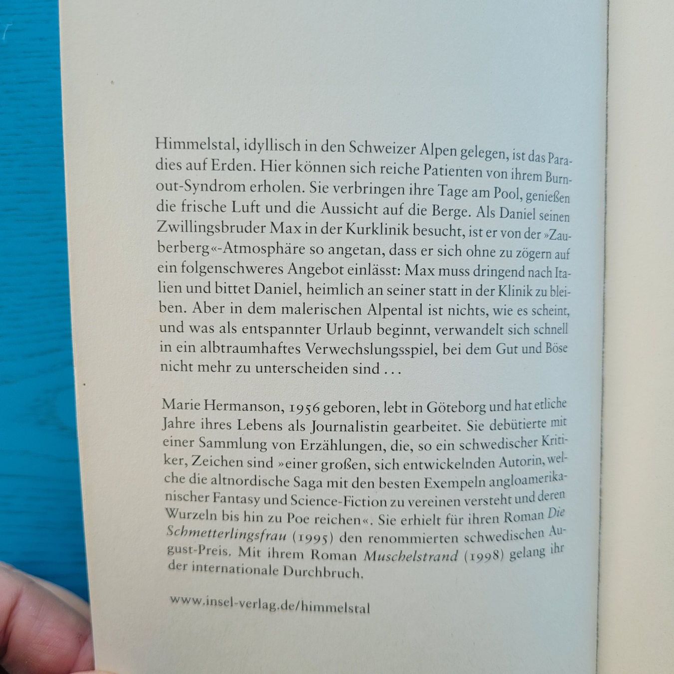 Libri: Marie Hermanson- Himmelstal – Usato da SCHÜBELBACH venduto da CoKaHa 1