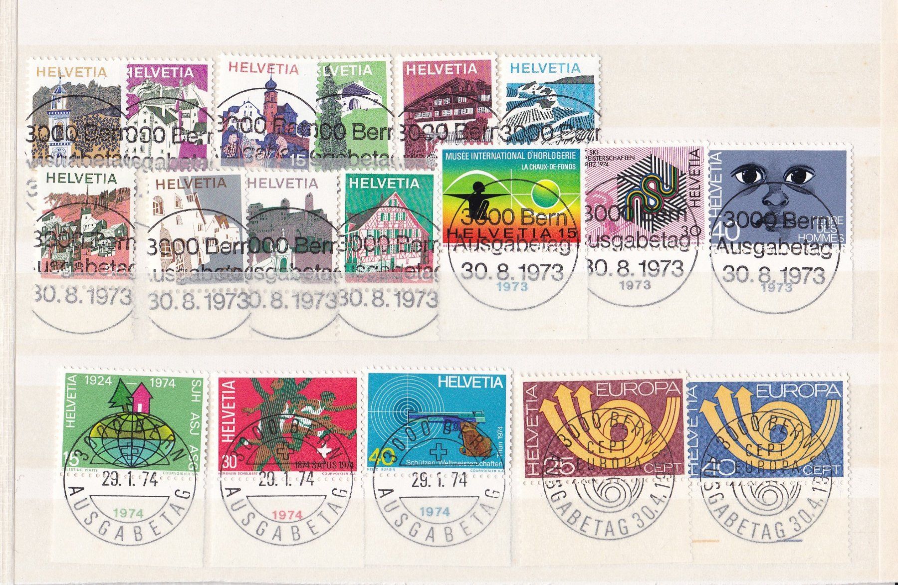 Alle Briefmarken: CH Briefmarken Lot "Vollstempel" – Gebraucht aus Münchwilen AG von Nesar 1