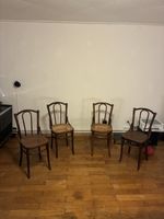 4 chaises J.F. Zwahlen bois