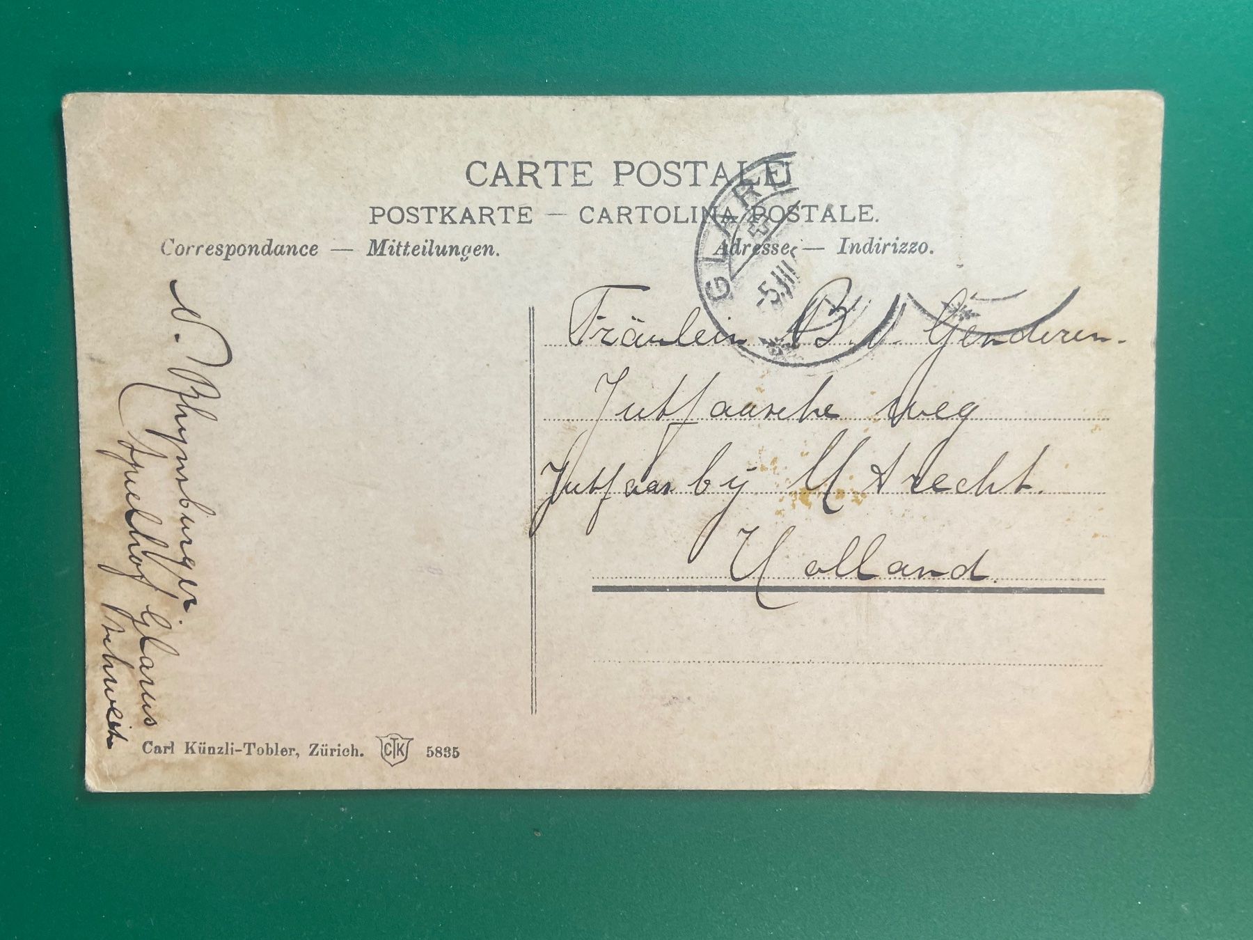 Cartoline postali: Glarus, Promenade beim Bahnhof – Usato da Steg VS venduto da danwer74 1