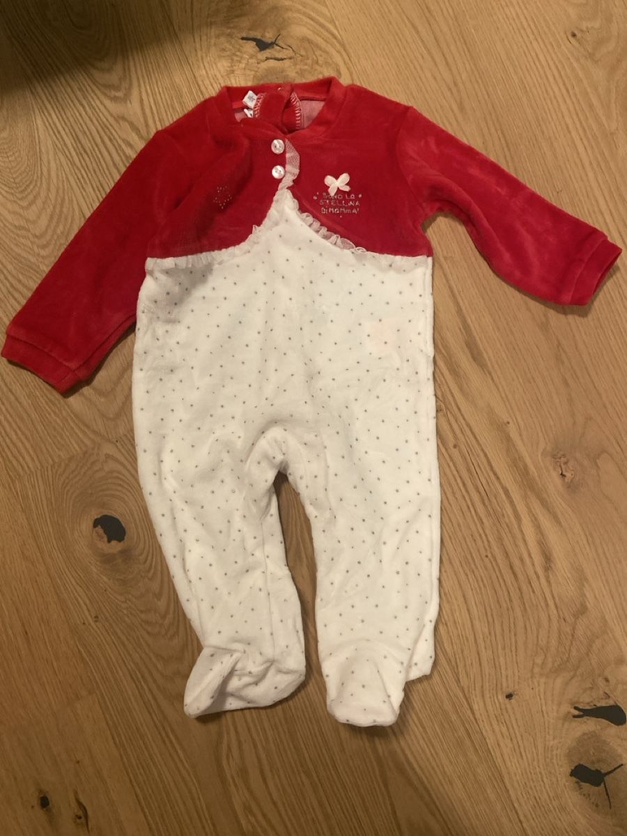 Pigiama & Simili: Mignolo Baby Samt Strampler, Grösse 74 – Usato da Sirnach venduto da kunoa