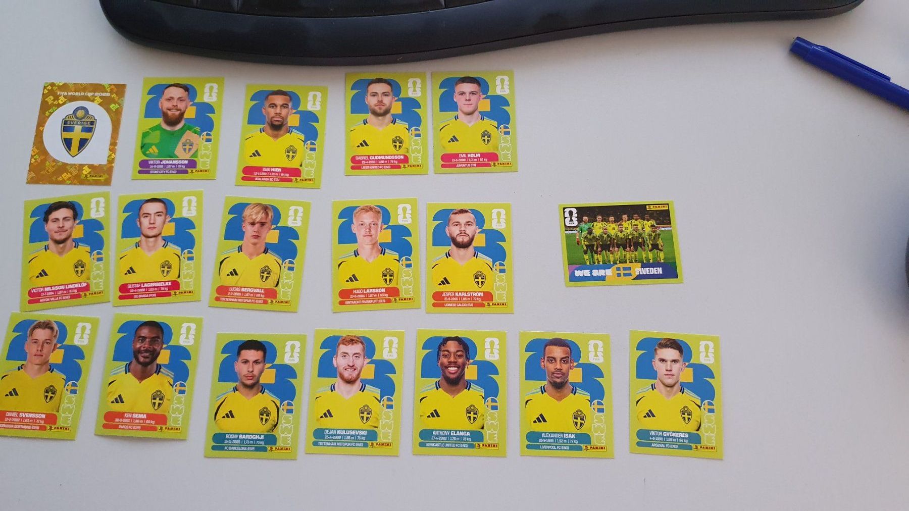 Panini Sammelbilder & Trading cards: Panini Sticker WM 2026 - SWE – Neu (gemäss Beschreibung) aus Beromünster von boeggy