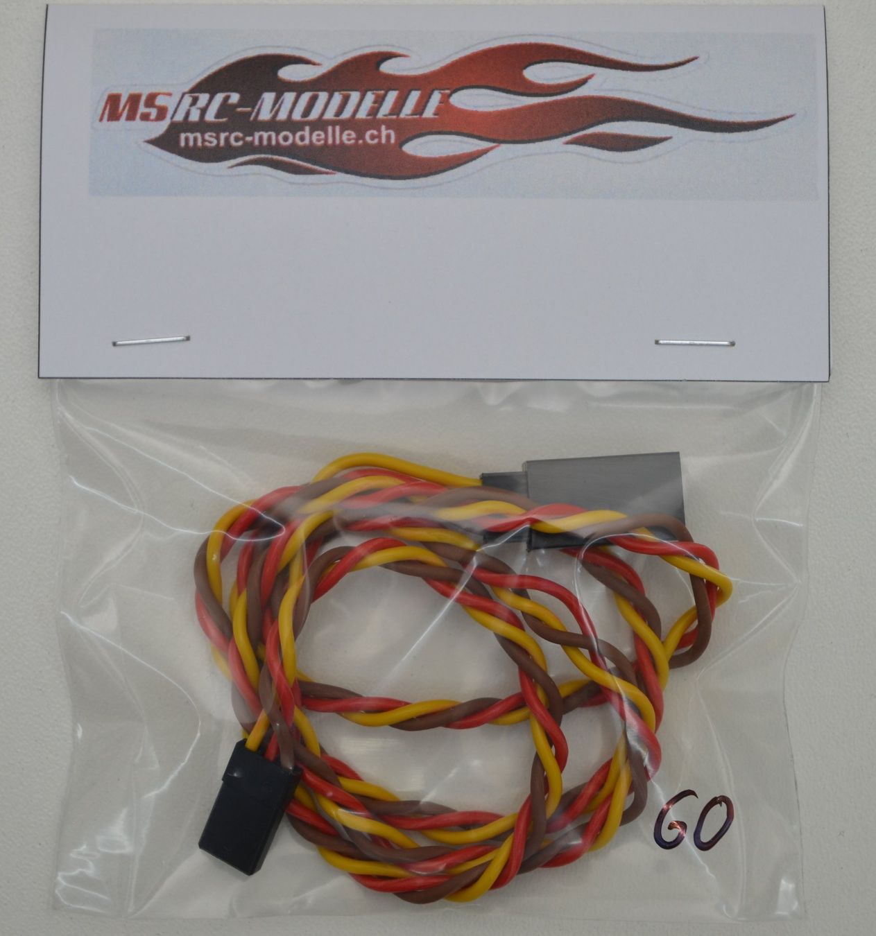 Modellismo RC: Servo Verlängerungskabel JR 60cm – Nuovo e nell'imballaggio originale da Rüti venduto da MSRCModelle