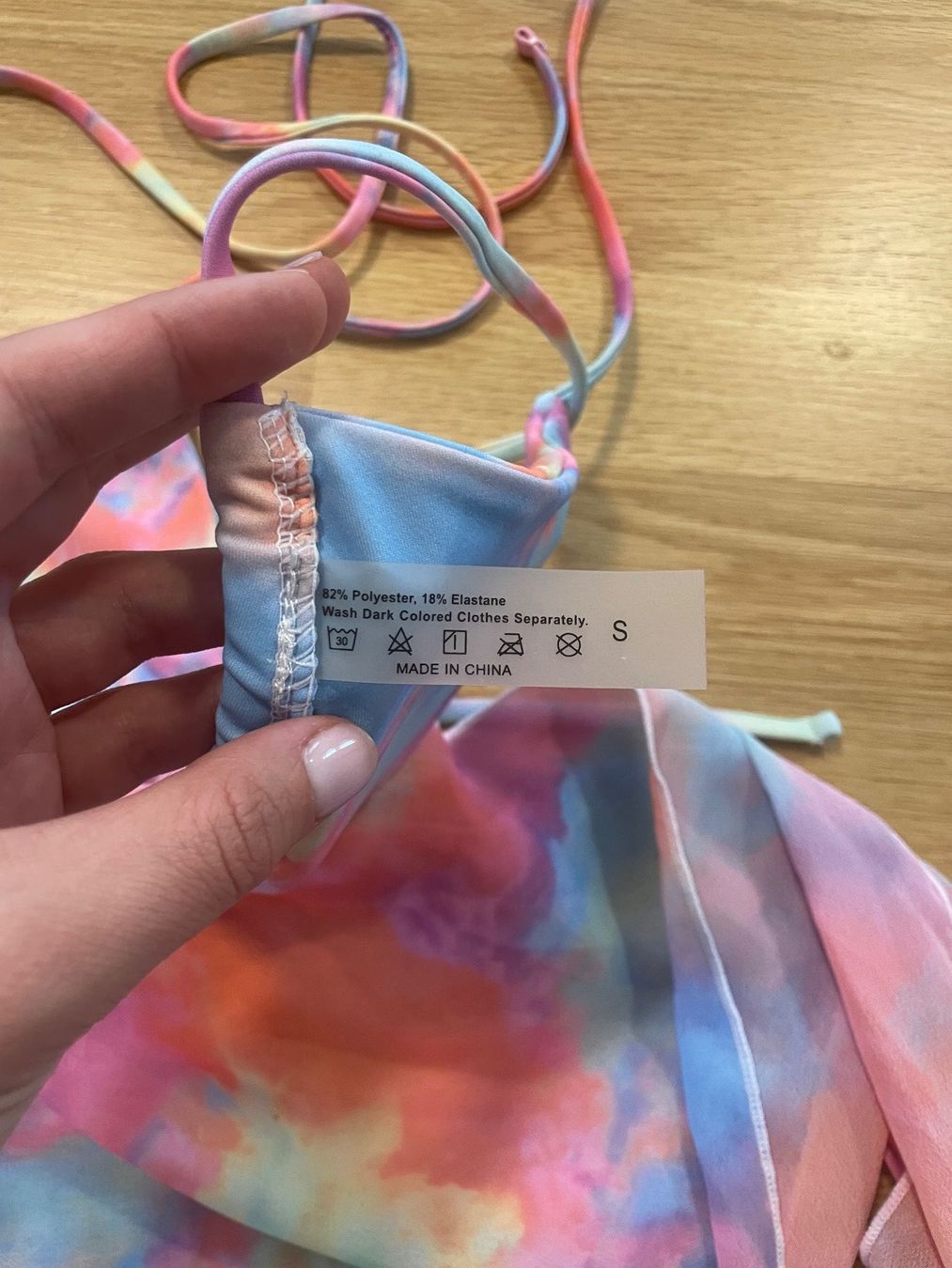 Shein Badekleider & Bikinis: Buntes Bikini Set, S – Neu (gemäss Beschreibung) aus St Gallen von Giidi 4