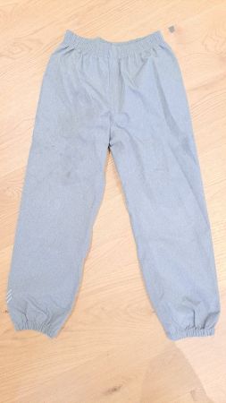 Kinder-Regenhose Rukka (Grau, Grösse 128)