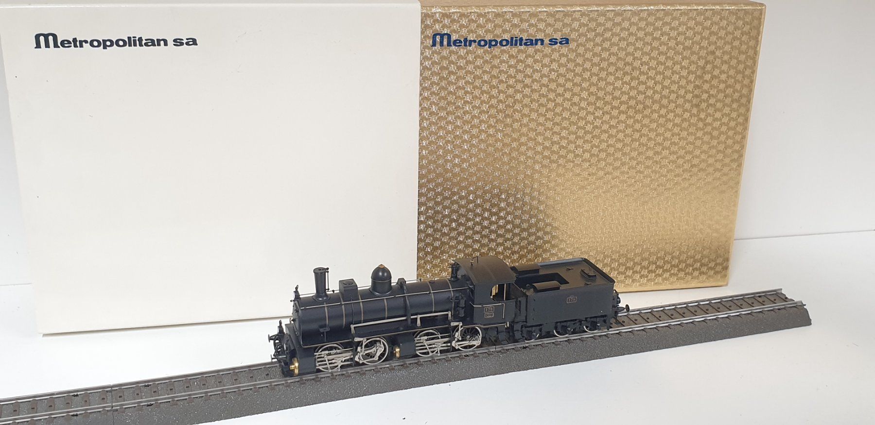 Metropolitan Modelleisenbahnen: Metrop SBB Malett D 2x2/2 179 Dampflok H0/DC – Neu (gemäss Beschreibung) aus Geroldswil von TopTrain54