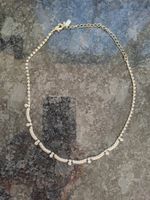 Brautschmuck Silberfarben mit Steinen neuwertig