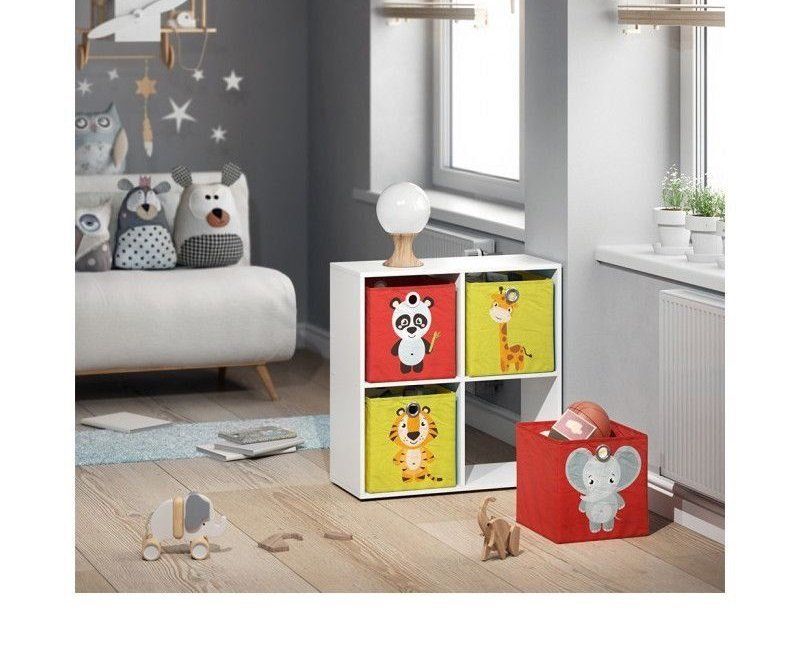 Scaffali: Faltbox - Elefant Tiger - 30x30x30cm - Kinderregal - Box – Usato da Wallenwil venduto da toesstal-vertrieb 2