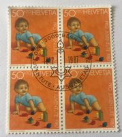 4 er Block Nr.J 304 mit Vollstempel Bern