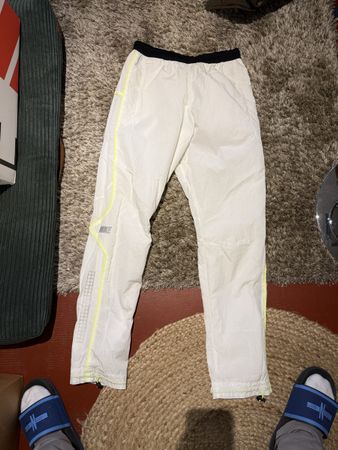 NIKE Sporthosen (wasserdicht) | Grösse S, weiss neon gelb