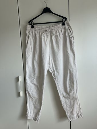 Leinenhose Damen beige Grösse L 