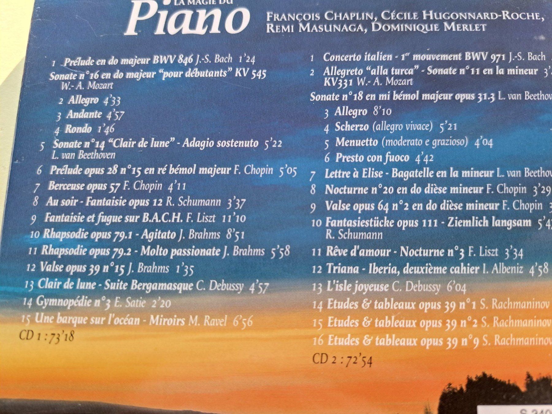 CD: Cd La Magie du Piano  – Usato da Pully venduto da bro_n52j 2