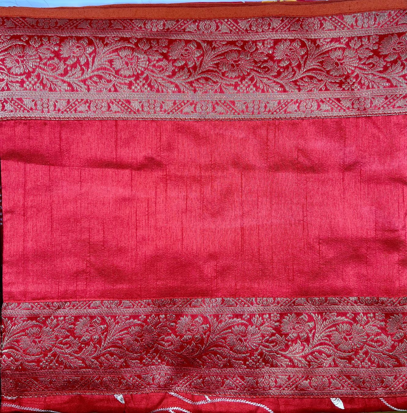 Nappe rectangulaire à broder - Fruits rouges - Margot de Paris