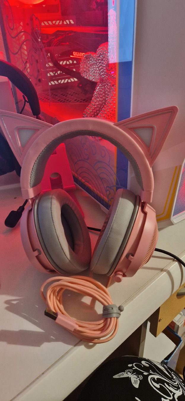 Razer Cuffie: Casque Razer Kraken Kitty Edition - Rose – Usato da Reconvilier venduto da mulan22 1