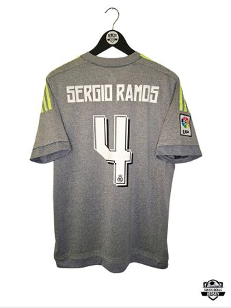 SERGIO RAMOS #4 Original Real Madrid 2015-16 Away Trikot