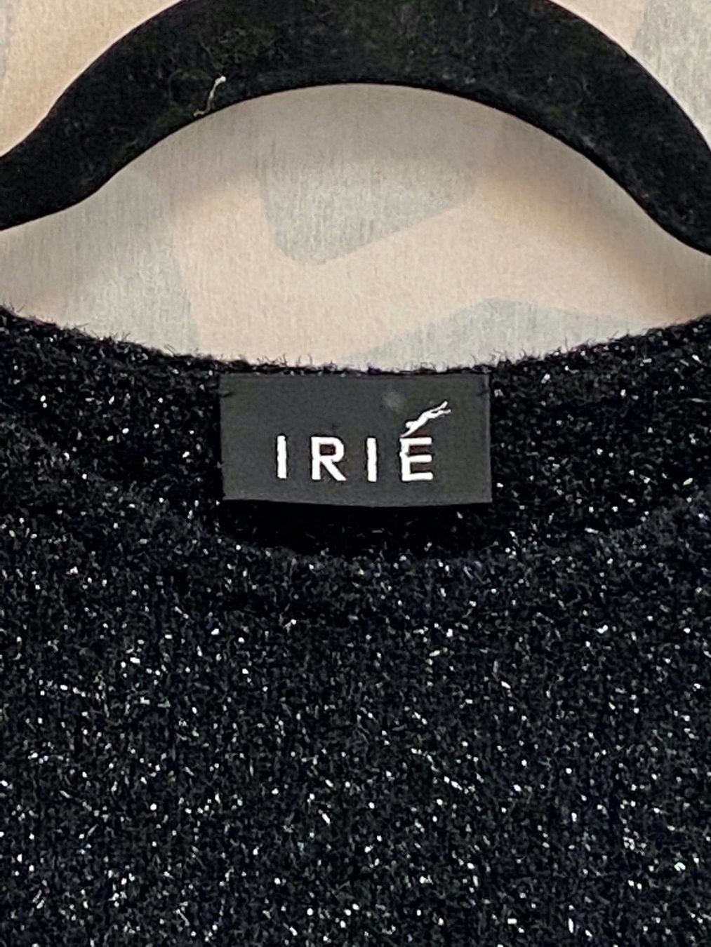 Top: Joli top noir en tricot de soirée 'IRIÉ' – Nuovo (secondo la descrizione) da Grund b. Gstaad venduto da PlageNeige 1