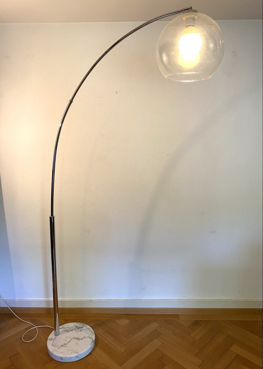 Lampen: Design Vintage Bogenlampe – Gebraucht aus Olten von sportwelt 5