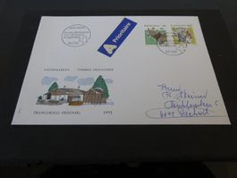 1 Sonderbrief Timbres Ordinaires 24.1.1992
