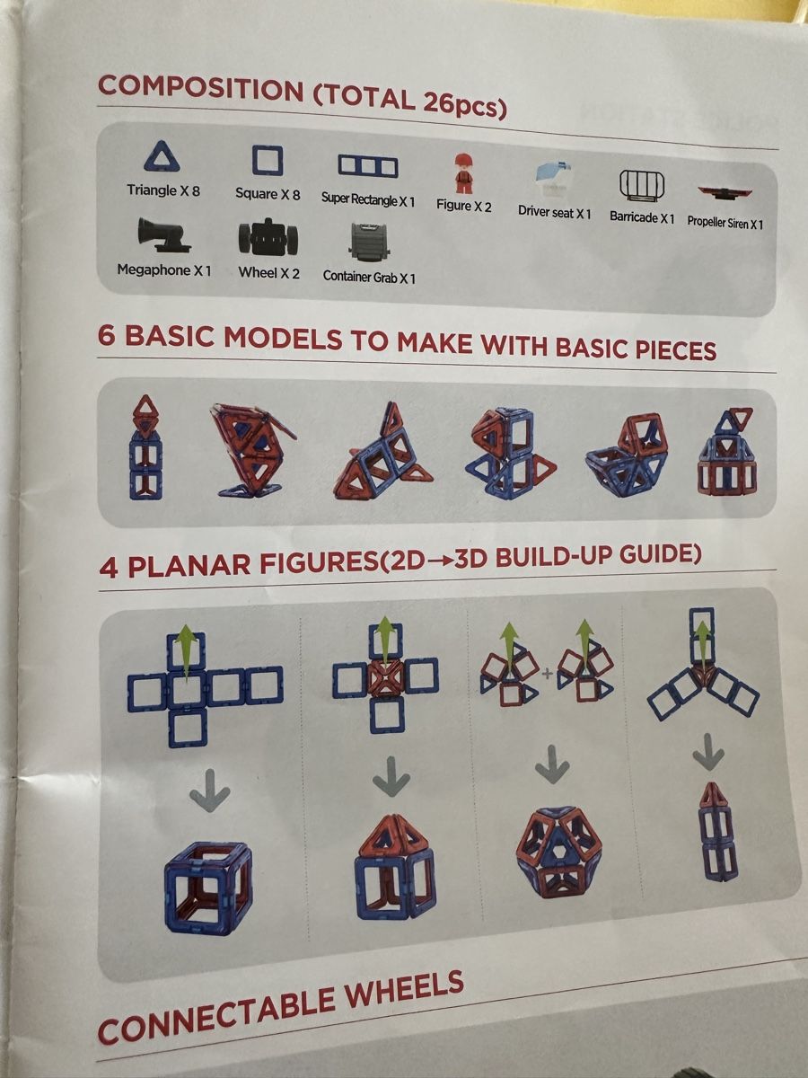 Jeux de construction: Magformers magnetic contruction Set – D'occasion à Zürich par Yas56 2