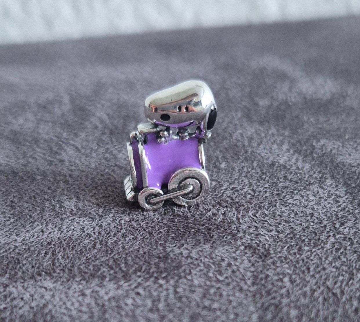 Ciondoli: Silber Charm Snoopy im Zug +Garantie – Nuovo (secondo la descrizione) da Rotkreuz venduto da Carbone_Bijou-Shop 2