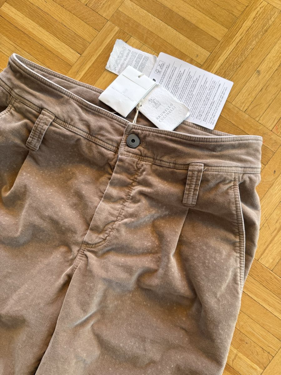 Brunello Cucinelli Pantalons: Brunello Cucinelli Trousers FR36 – Neuf (Voir description) à st prex par magdalenaonline 1