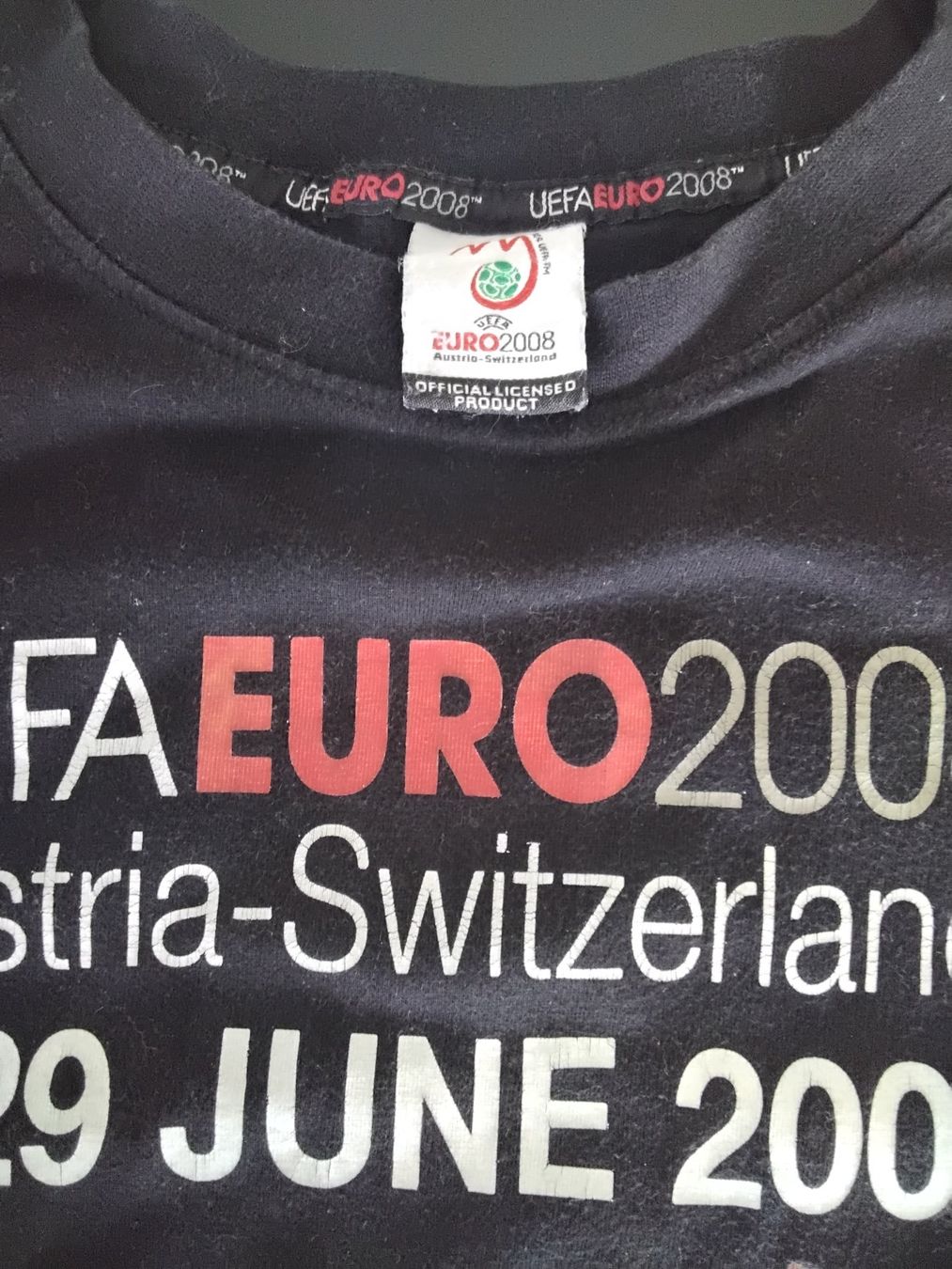UEFA T-shirt: UEFA EM Fan Shirt 2008 – Usato da Brunnen venduto da antonia50 1