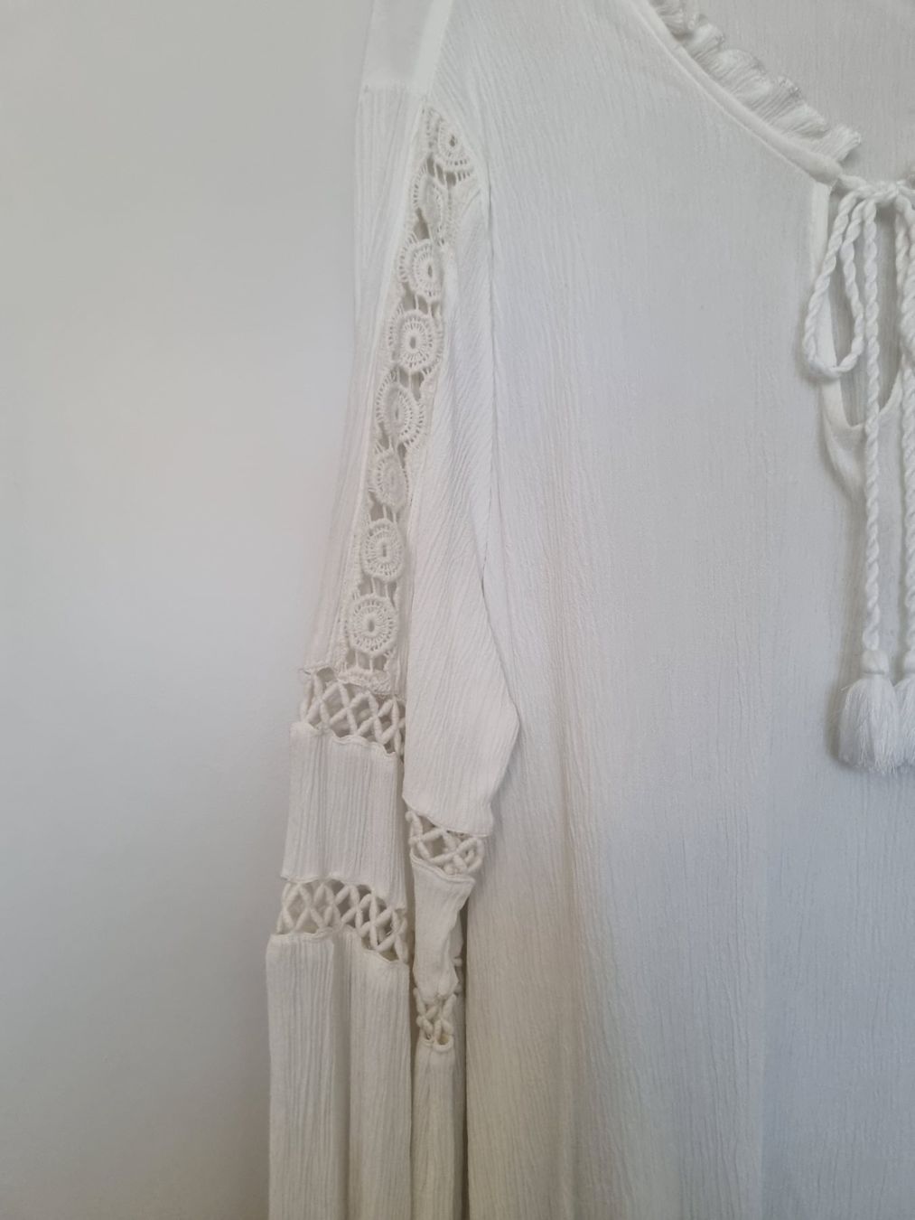 Camicette: Bluse Viskose weiss Gr. M – Nuovo (secondo la descrizione) da Zofingen venduto da Felpa 1
