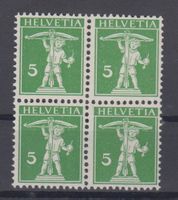 CH n° 119 bloc de 4 neuf 2 X ** + 2 X ** (110.--)