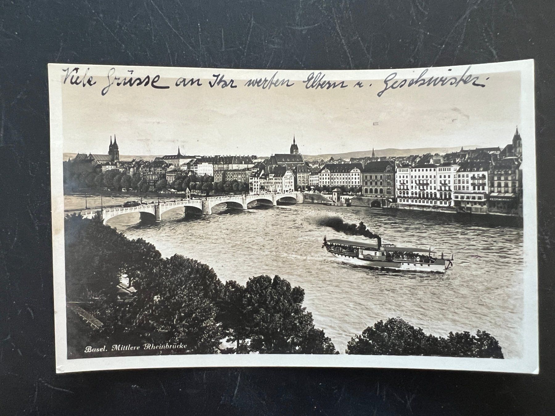 Ansichtskarten: AK    1930 Basel    (G1000) – Gebraucht aus Hinwil von Sidi4