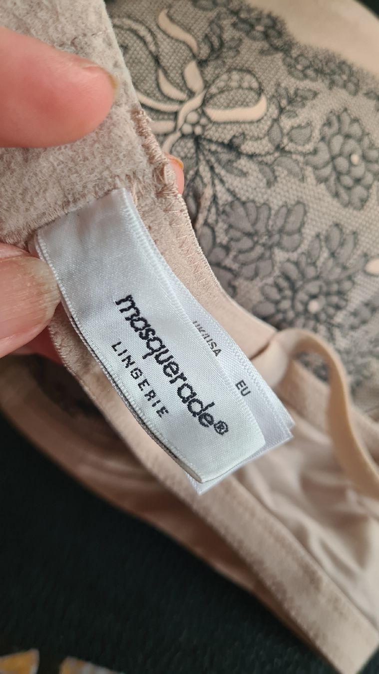 Sonstige Unterwäsche: Masquerade BH 85D beige Spitze Lingerie – Gebraucht aus Dussnang von Mak13 3