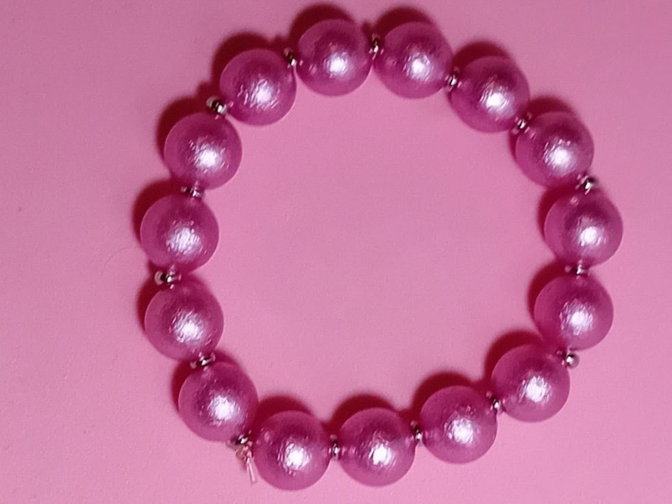 Bracciali & Braccialetti: armband,,roserot,,modeschmuck,,matt – Nuovo (secondo la descrizione) da Basel venduto da bij_5hqd