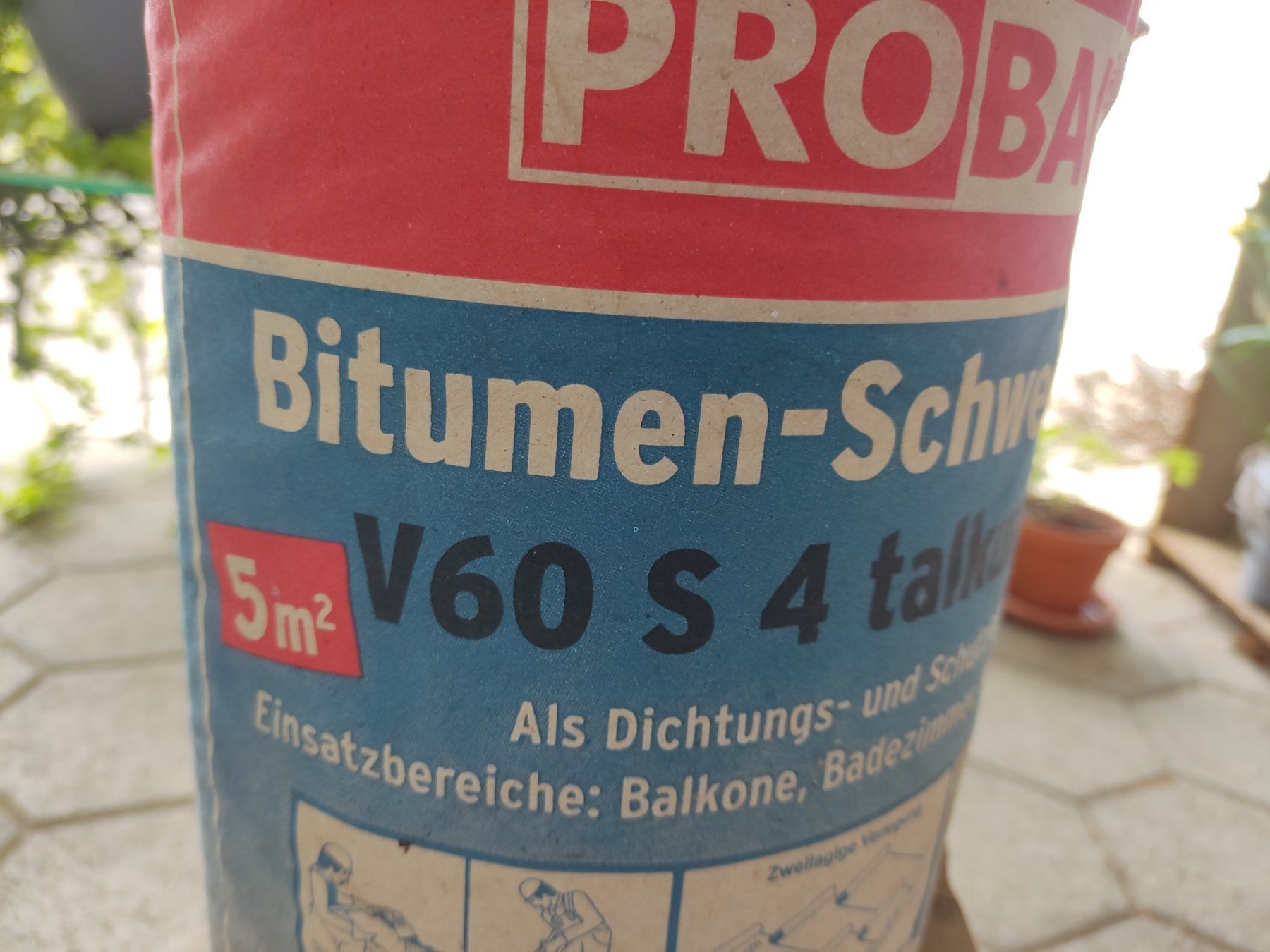 Sanitari: bitumenschweißbahn v60 s4 – Nuovo e nell'imballaggio originale da Leimbach AG venduto da pauloalta75 1