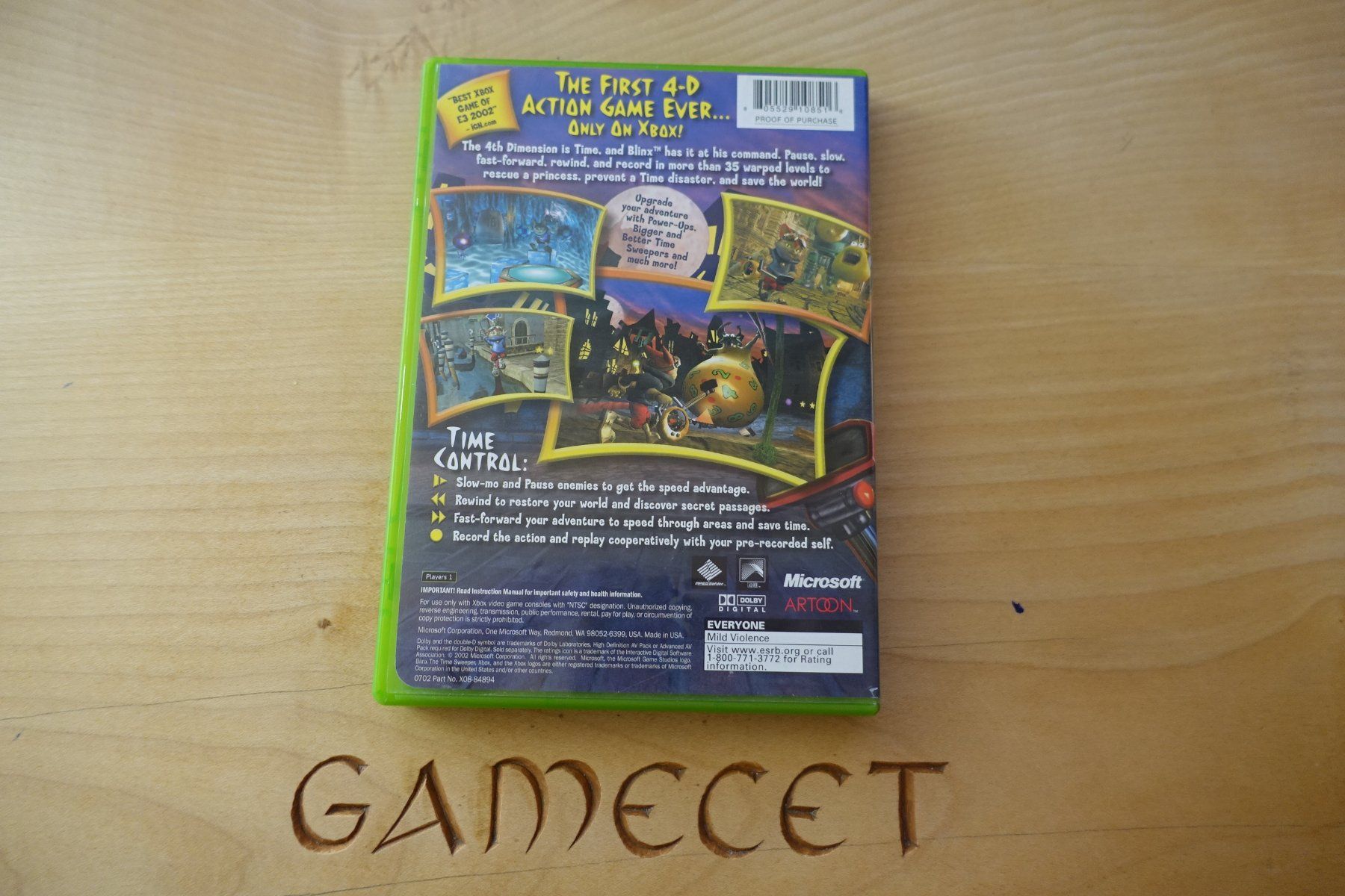 Microsoft Giochi: Blinx: The Time Sweeper - Amerika – Usato da Steinach venduto da Gamecet 2