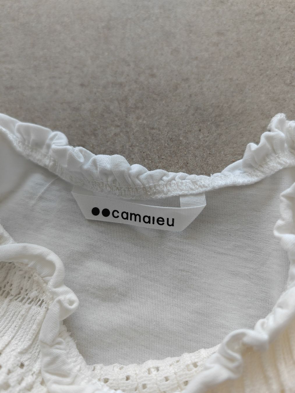 T-shirt: T-shirt blanc taille S – Nuovo (secondo la descrizione) da Longirod venduto da DigiSmart 2