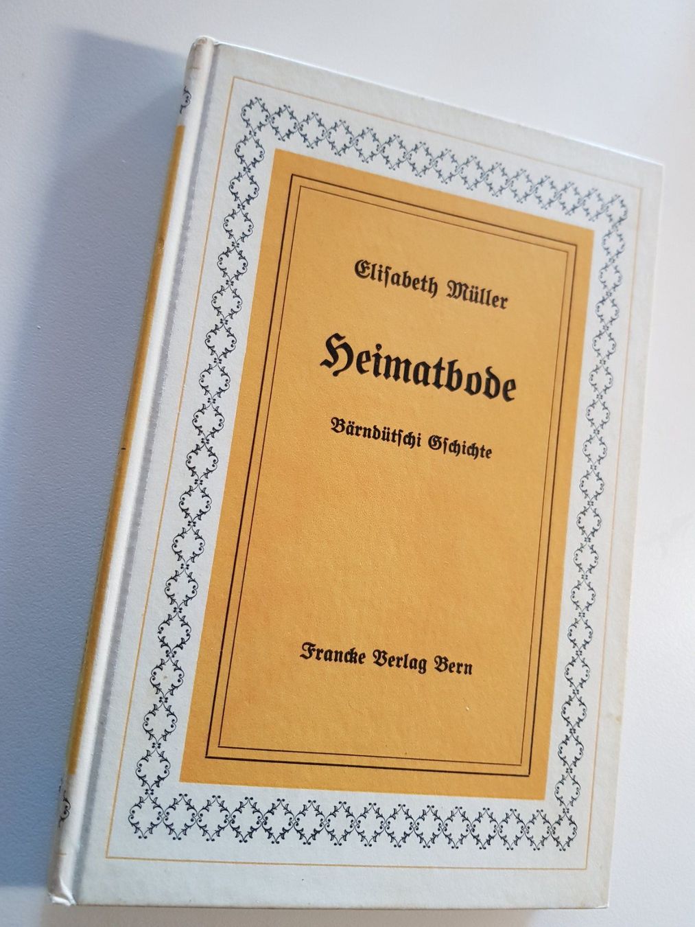 Libri: Antikes Buch: Heimatbode  - Bern Deutsch 1956 E. Müller – Usato da Walterswil BE venduto da Lonitti
