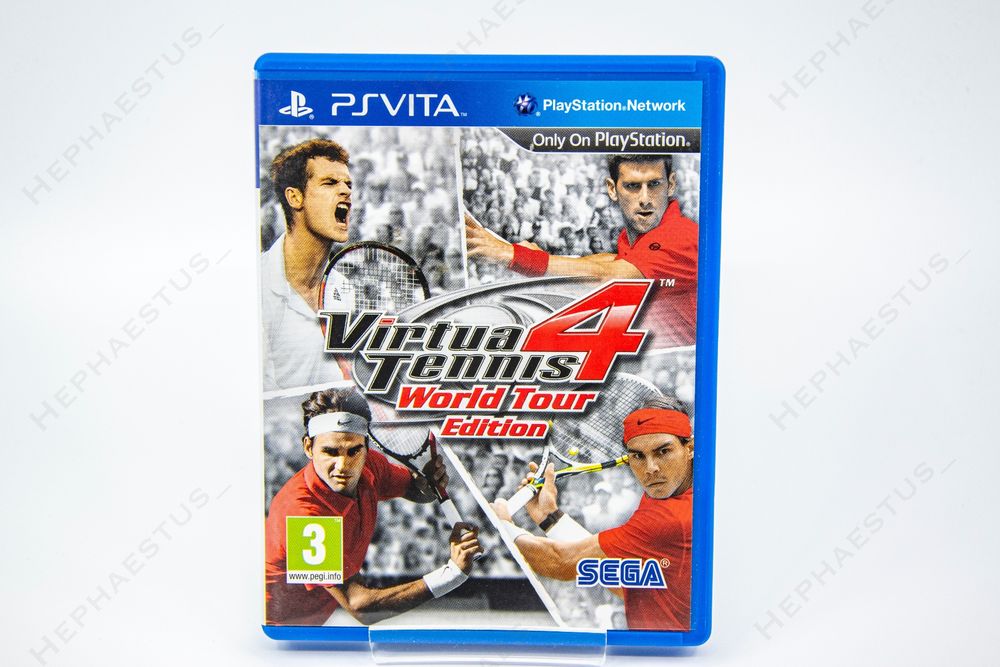 Virtua Tennis 4 - Jeu PS Vita (PAL EUR/FRA) - Cartouche Seule, Bon état, Testée