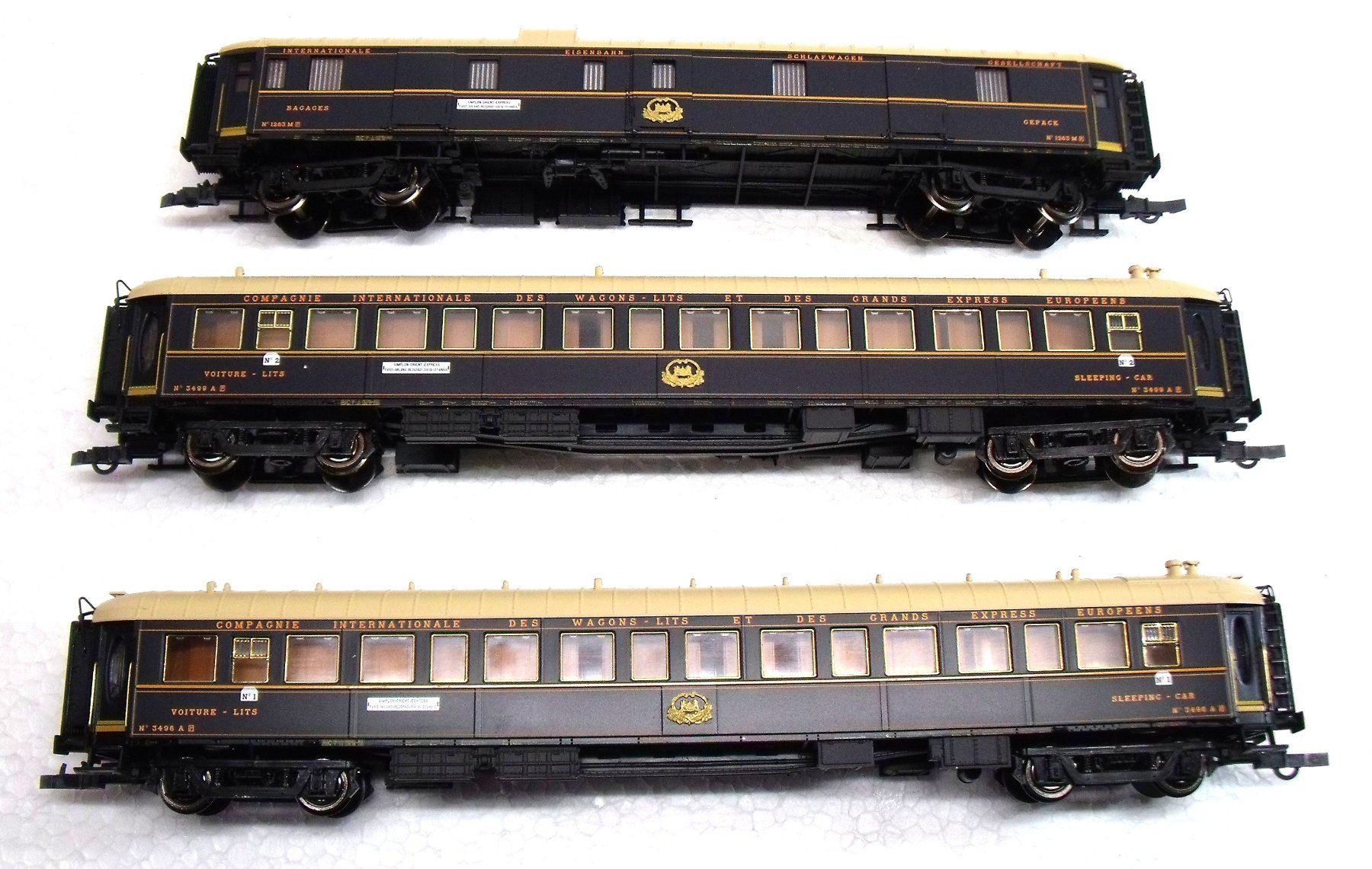 Rivarossi Modellini di ferrovie: RIVAROSSI SIMPLON-ORIENT-EXPRESS HR4010 – Usato da Neuenegg venduto da Holzli2 1