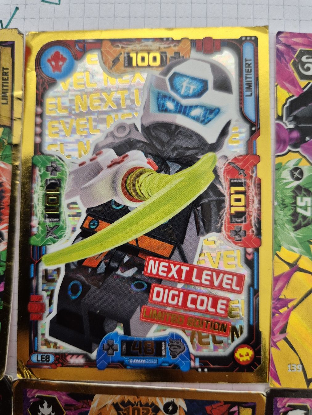 Carte collezionabili: Lego Ninjago Karten Set limitierte Edition – Usato da Altendorf venduto da caj_hry2 5