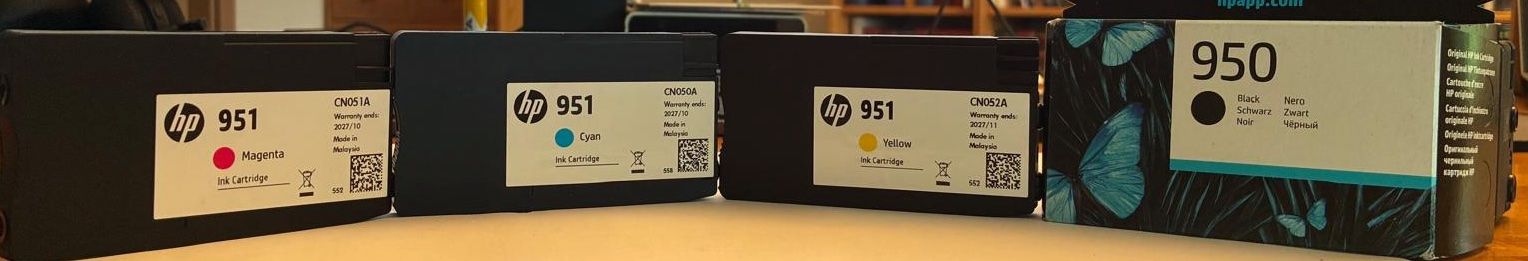 Hewlett Packard Cartouches & Toner: Cartucce HP 950 e 951 ORIGINALI – Neuf (Voir description) à Castel San Pietro par alf_2h6n