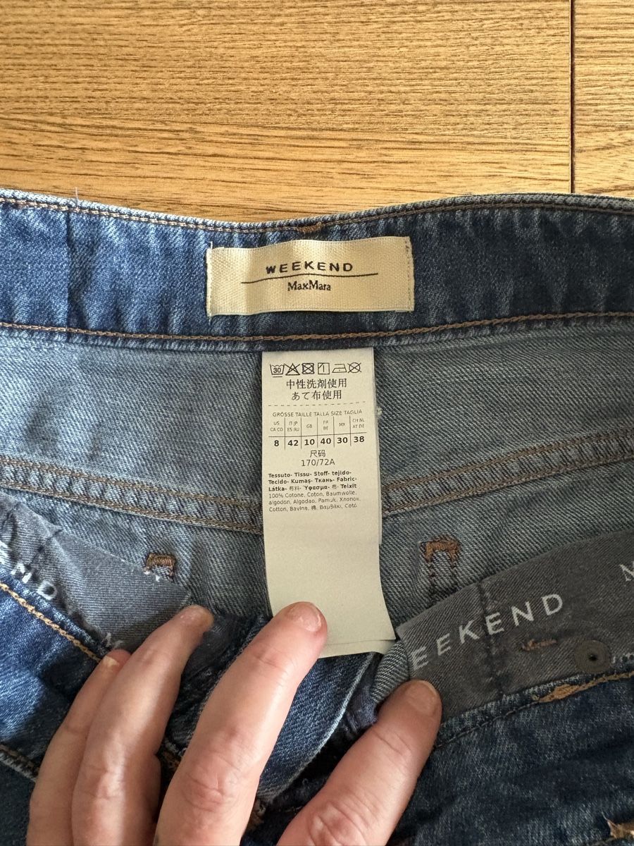 Max Mara Jeans: Wide-leg Jeans von Max Mara Weekend – Neuf (Voir description) à Zürich par Altnic 3