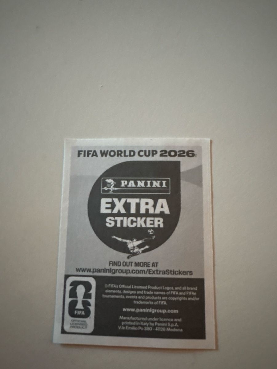 Panini Carte collezionabili: Extra Sticker Panini – Nuovo (secondo la descrizione) da aarau venduto da elledanielle 1