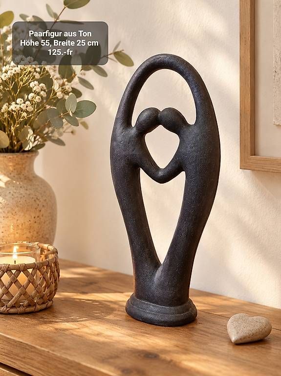 Sculture & Statue: Paarfigur aus Ton – Nuovo e nell'imballaggio originale da Kriens venduto da LotusOase