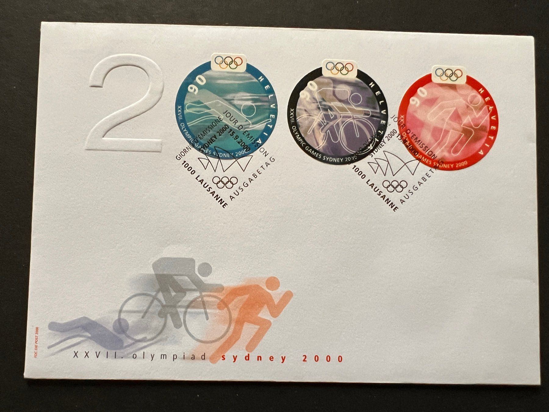 Tous les timbres: Olympiade 2000 FDC  (P821) – D'occasion à Hinwil par Sidi4