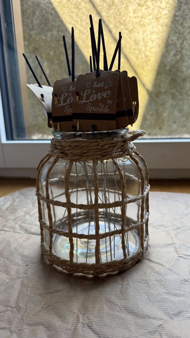 Tutte le decorazioni: Wunderkerzen inklusive Aufstellervase – Nuovo (secondo la descrizione) da Thalwil venduto da 775vow 2