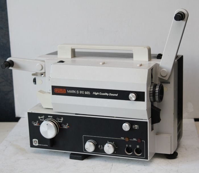 Projecteur Eumig Mark S 810 Super 8 - Haute Qualité, Sonore, Fonctionne, Avec Cordon