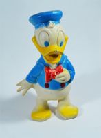 Vintage Gummifigur Quietscher DONALD orig.Disney aus den 70'