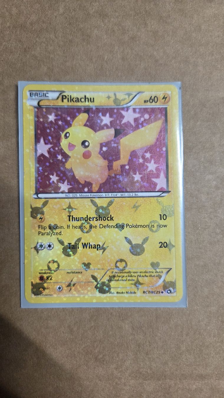 Pokémon Carte collezionabili: Pikachu (RC7/RC25) (EN) – Usato da Aigle venduto da Cro_64