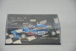 Benetton Renault B197  1997 Jean Alesi ,  Minichamps , 1:43