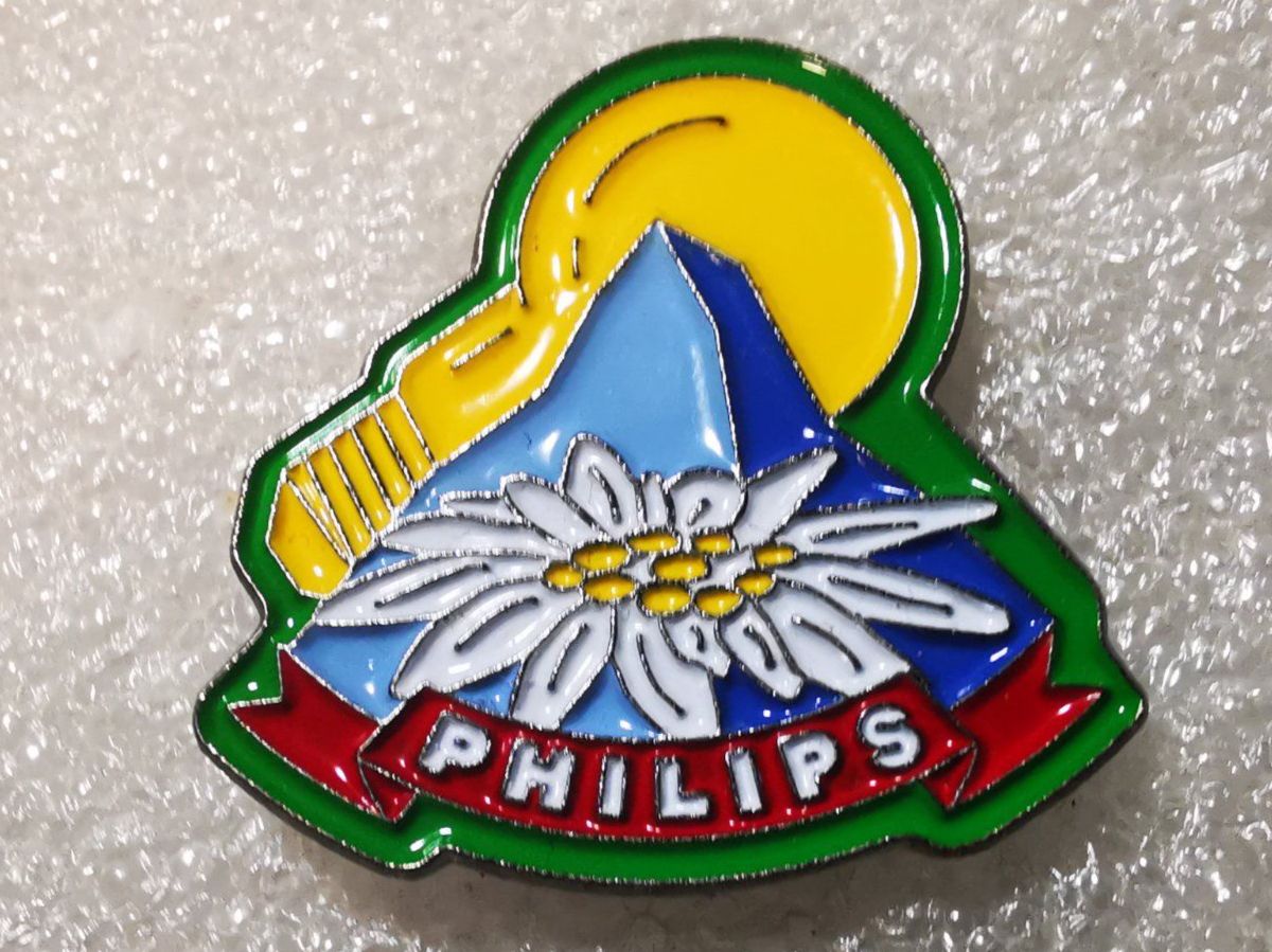 Placchette & Badge: Ansteckpin 12: Philips – Usato da Oppligen venduto da Pin-Fall-Shop